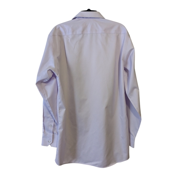 Jones New York. Men's Button-down Shirt. Size 15/32733. Light Purple - Picture 6 of 8
